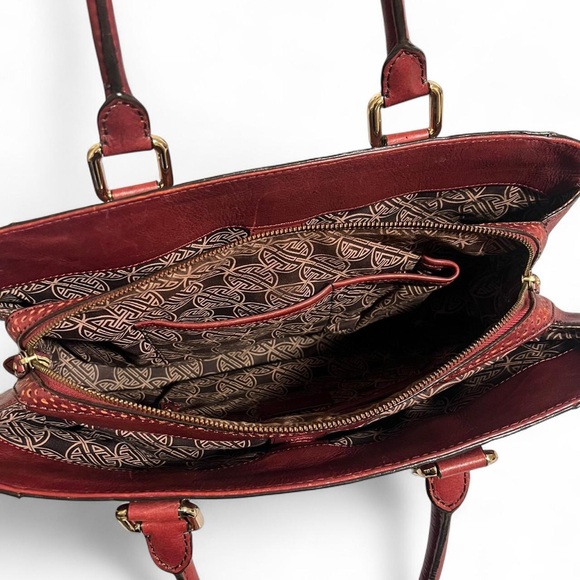 Leopard Print Leather Handbag - Picture 12 of 12